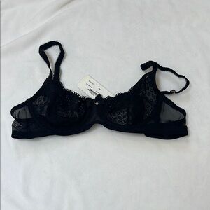 Eberjey Black Lace Underwire Bra